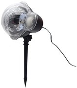 Karácsonyi kültéri LED projektor, fehér