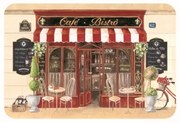 Műanyag tányéralátét 45x30 cm CAFE' BISTROT