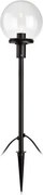 MARKSLÖJD 107283 GARDEN24 Modern Kültéri Állólámpa Fekete, Átlátszó LED IP44