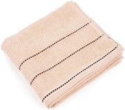 Törölköző BARBARA 50x90 cm bézs, 100% pamut