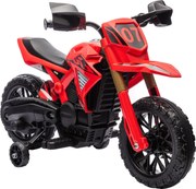 AIYAPLAY 12V Elektromos Gyerekmotor, Gyerekeknek Képzési Kerekekkel, Max. 3 km/h Sebességgel, Elektromos Motor Hangszóróval és Indulási Hanggal, 3-8 É