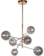 Lucide 46417/06/10 - LED Csillár rúdon ALARA 6xG4/1,5W/230V arany