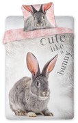 Homa BUNNY pamut ágynemű 140x200 cm