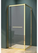 Firenze zuhanykabin Gold 6mm 80 cm