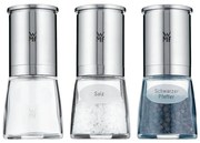 WMF DE LUXE 3 részes rozsdamentes fűszermalom szett