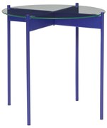 Kerek tárolóasztal üveg asztallappal ø 45 cm Beam – Hübsch