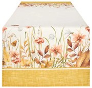 Asztali futó 50x150 cm pamut Giardino d'Autunno őszi hangulatú