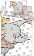 Disney Dumbo Dots gyerek, ovis ágyneműhuzat 100×135cm, 40×60 cm