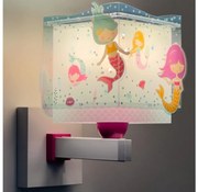 Dalber Dalber 63449 - Gyermek fali lámpa MERMAIDS 1xE27/60W/230V PI536