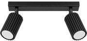 Sollux SL.1580 - Spotlámpa KARBON 2xGU10/10W/230V fekete
