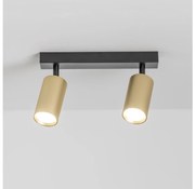 Brilagi - Spotlámpa SELE GOLDEN 2xGU10/30W/230V fekete/arany