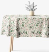 Goldea ovális terítő valencia - erdei ágcskák 120 x 160 cm