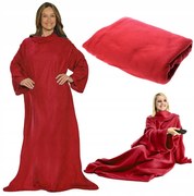 Hosszú TV nézős takaró ujjakkal - red