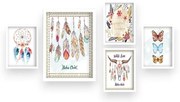 Kép szett 5 db-os Boho – Wallity
