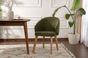Bentley Green and Light Oak étkezőszék szett, 2 db