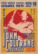 Plakát John Coltrane Quintet - Tokyo