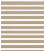 zebrafüggönnyel homokbarna szövetszélesség 115,9 cm poliészter