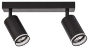 PIPE spotlámpa 2xGU10/10W/230V fekete