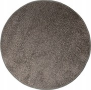 átm. 150 cm Kerek Dynasty Szőnyeg Filc Szürke Lila Gyapjú