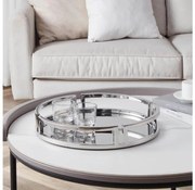 Eglo 427019 - Dekoratív tálca SAVANT átm. 38 cm króm