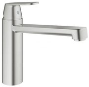 Mosogató csaptelep GROHE Eurosmart Cosmopolitan forgó karral supersteel 30193DC0