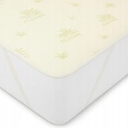 Matracvédő 220x200 gumiszalaggal Aloe vera antiallergén lengyel termék