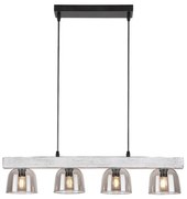 Rabalux 3120 - Csillár zsinóron CARDAMON 4xE14/40W/230V