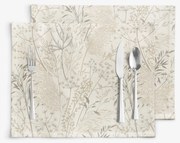 Goldea valencia 2 darabos reggeliző alátét - réti fűvek 30 x 40 cm