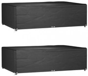 2 db téglalap alakú kerti bútorhuzat 12 fűzőlyukkal 227x152x65