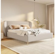 DALIA kárpitozott ágy matrac nélkül 180x200 cm bézs