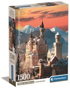Németország Neuschwantein 1500 db-os Compact puzzle Clementoni