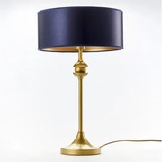 Jupiter 2116 - Asztali lámpa KASZMIR 1xE27/15W/230V kék/arany