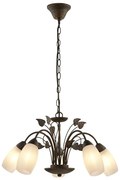 Globo 30800523X - Csillár láncon VENEZIA 5xE14/40W/230V