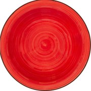 Lamart LT9095 kerámia mélytányér Happy, átmérő21,5 cm, piros