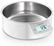 Sencor - Digitális konyhai mérleg 2xAAA fehér/króm
