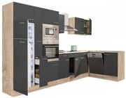 Yorki 370 sarok konyhabútor felülfagyasztós hűtős kivitelben