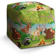 Cube zsámoly erdei állatkák 2, zöld