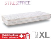 DreamBed StressFree XL memóriahabos matrac - 180x200cm