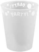 White, Fehér micro prémium műanyag pohár 250 ml