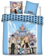 Fairy Tail Fortress dupla, kétszemélyes ágyneműhuzat 240×220cm, 63x63 cm Microfibre