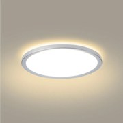 Brilagi - ULTRA SLIM LED fürdőszobai mennyezeti lámpa, 12W/230V, Ø 22,5 cm, ezüst, IP54
