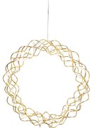 Eglo 411014 - LED Karácsonyi dekoráció CURLY 30xLED/0,064W/3/230V sárgaréz