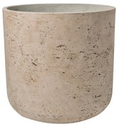 Charlie Planter, antik szürke, többféle méretben – Pottery Pots méret: H - h 24 cm, ⌀ 25 cm