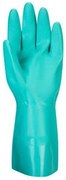Védőkesztyű, nitril, vegyszerálló, hosszúszárú, XL méret Nitrosafe (MED146)