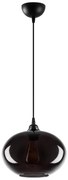 Függőlámpa üveg búrával ø 27 cm Smoked – Opviq lights