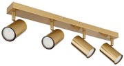 Globo 57911-4GO - Spotlámpa ROBBY 4xGU10/35W/230V arany
