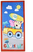 Peppa malac Catch a Wave fürdőlepedő, strand törölköző 70x140cm