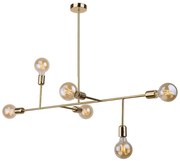 Amplex 8224 - Csillár rúdon DADIM 6xE27/10W/230V