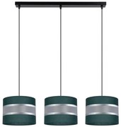 Csillár zsinóron CORAL 3xE27/60W/230V zöld