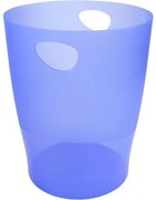 Papírkosár, 15 liter, PP, EXACOMPTA Linicolor, jégkék (EX45310D)